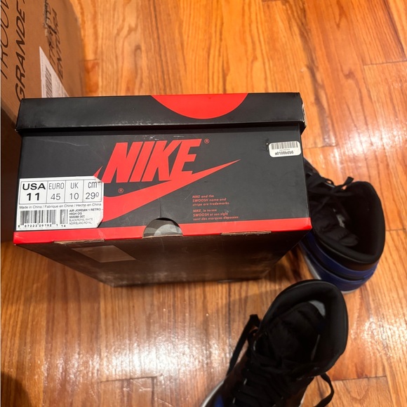 Air Jordan 1 Royal Blue 2017 ((USED)) Like New